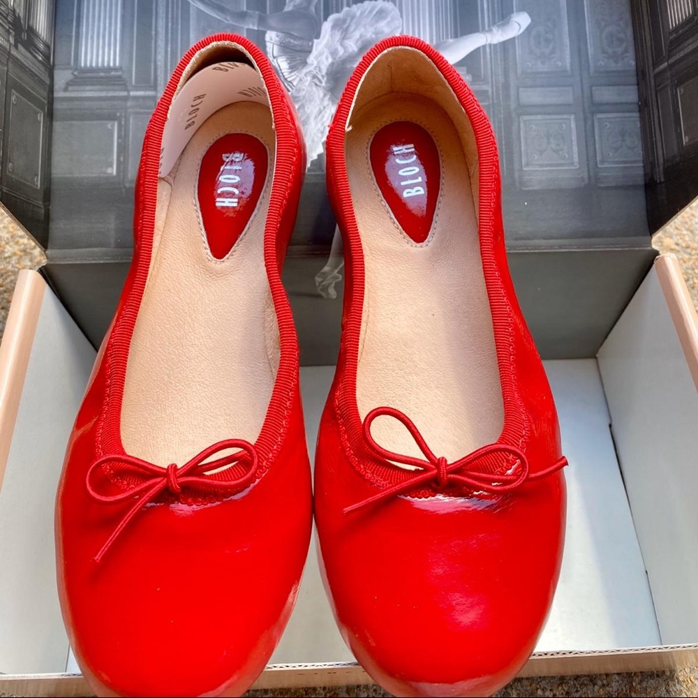 Brand new Bloch red shoes for girls